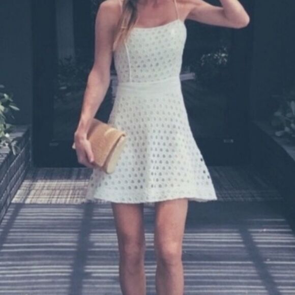 PAM & Gela Audrey eyelet boho sundress - Picture 1 of 10